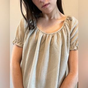 Madewell textured top